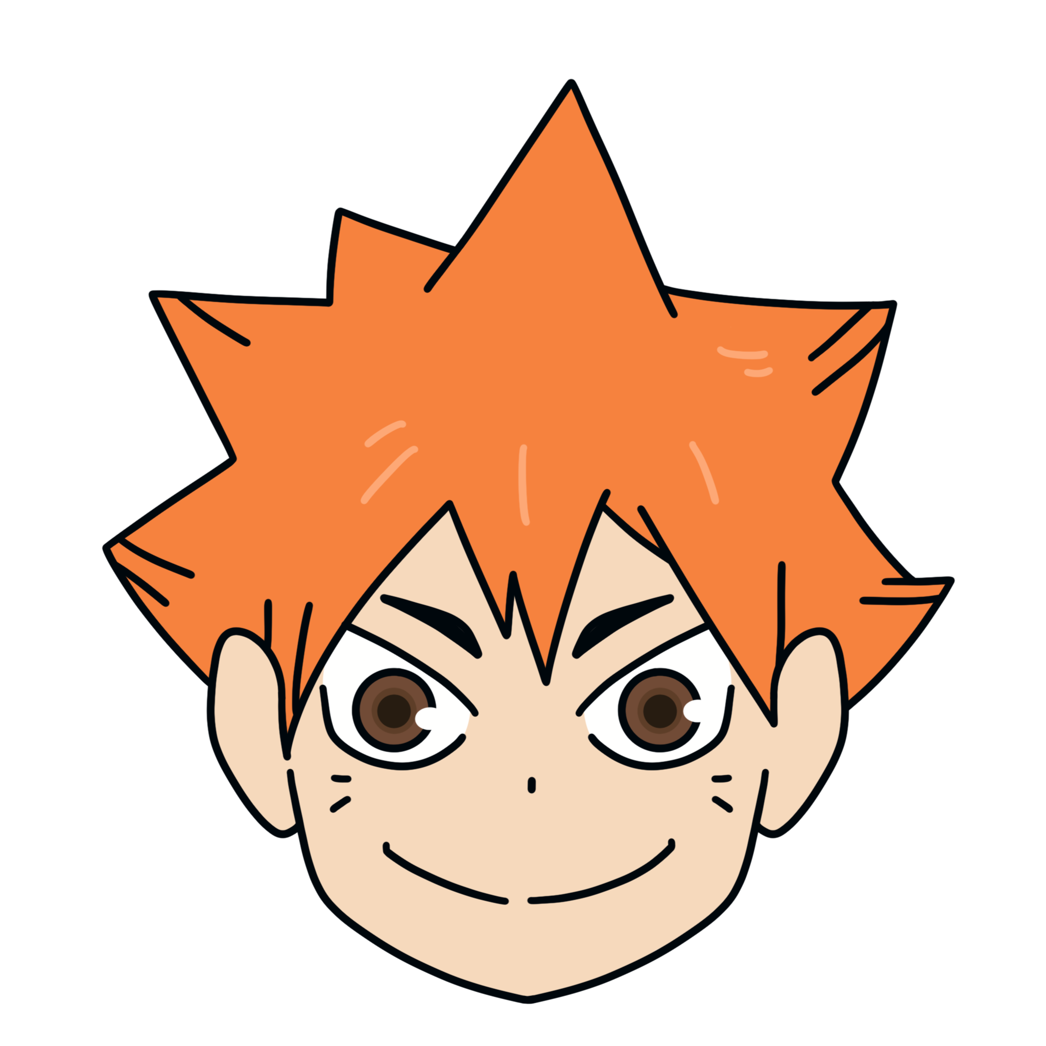 hinata shoyo from haikyuu!!