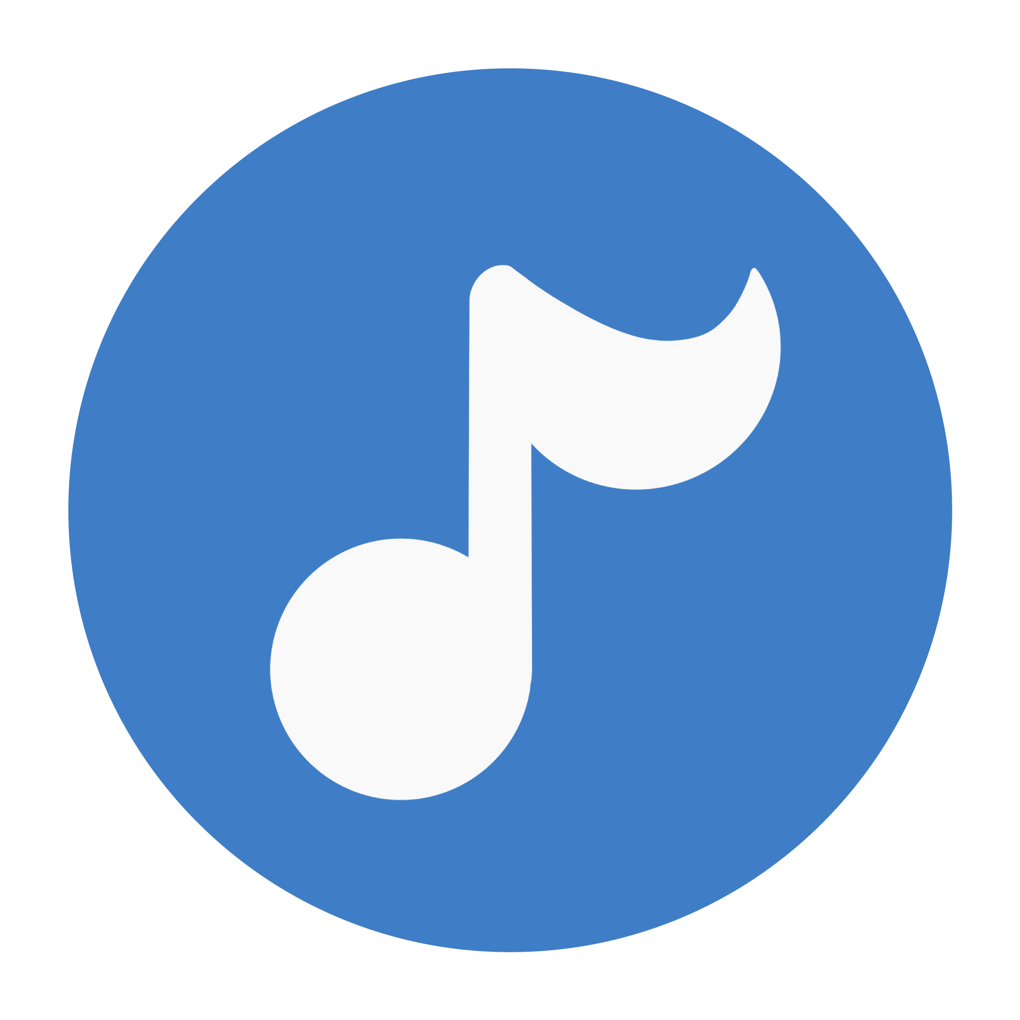 illustration of music note icon