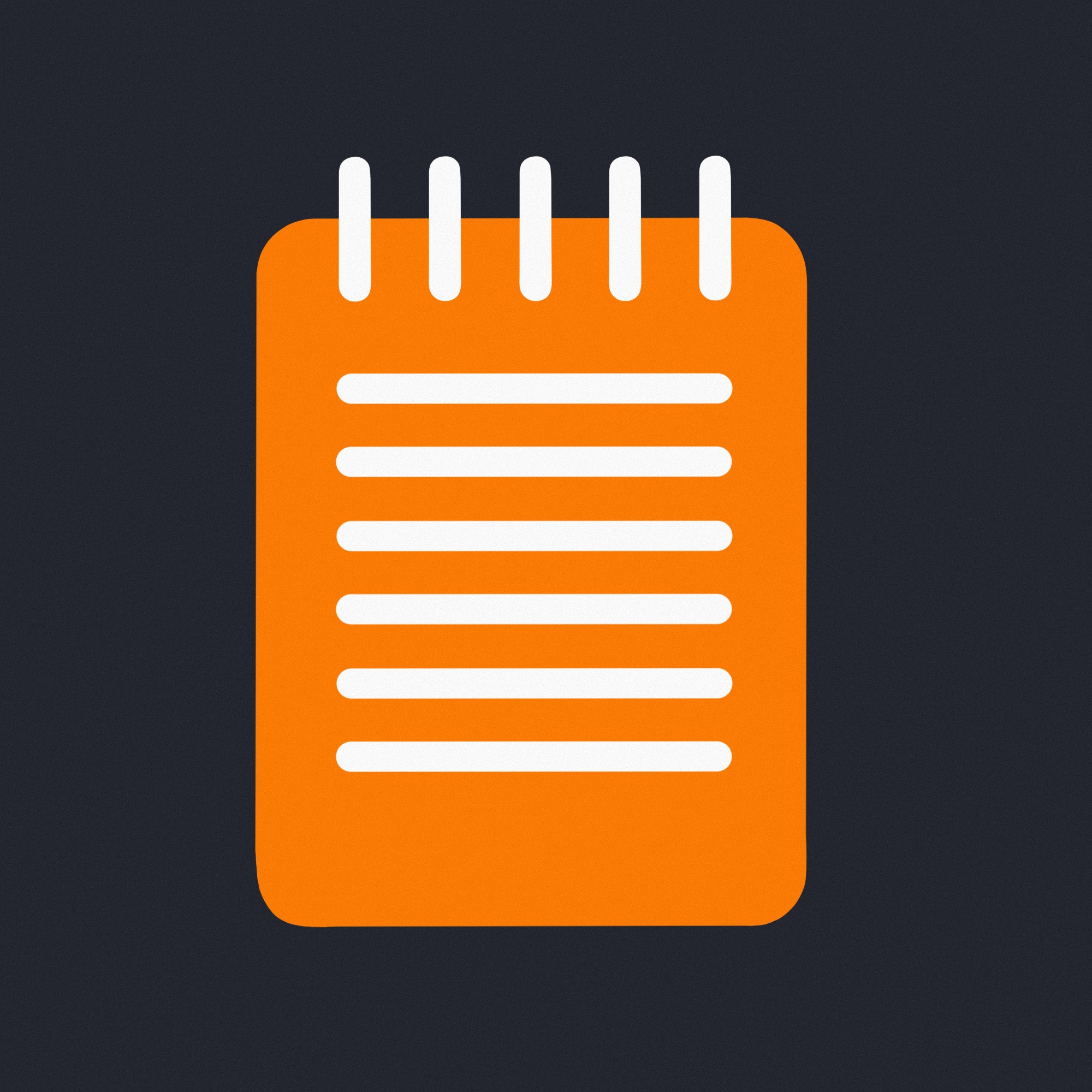 app icon of notes