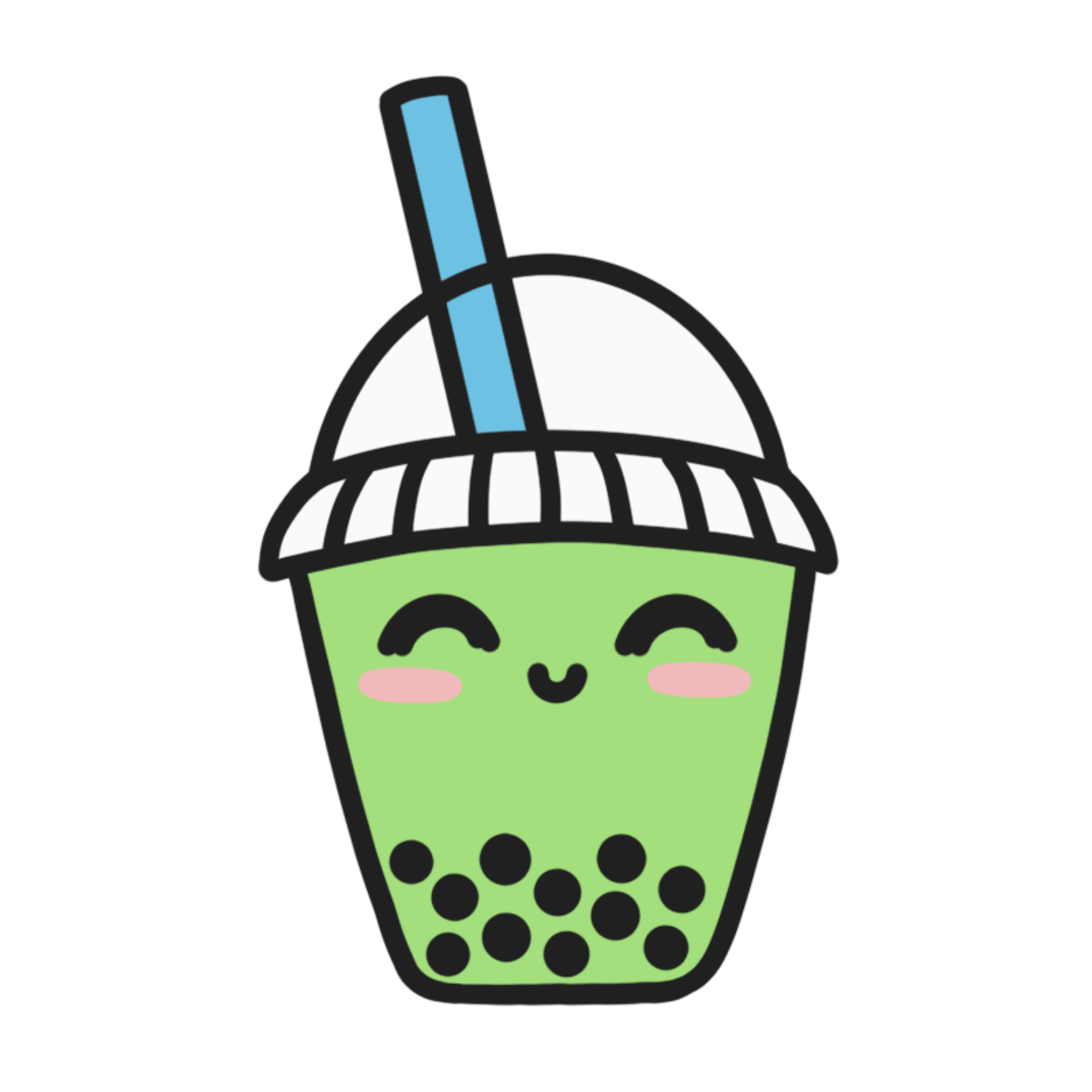 illustration of a boba drink