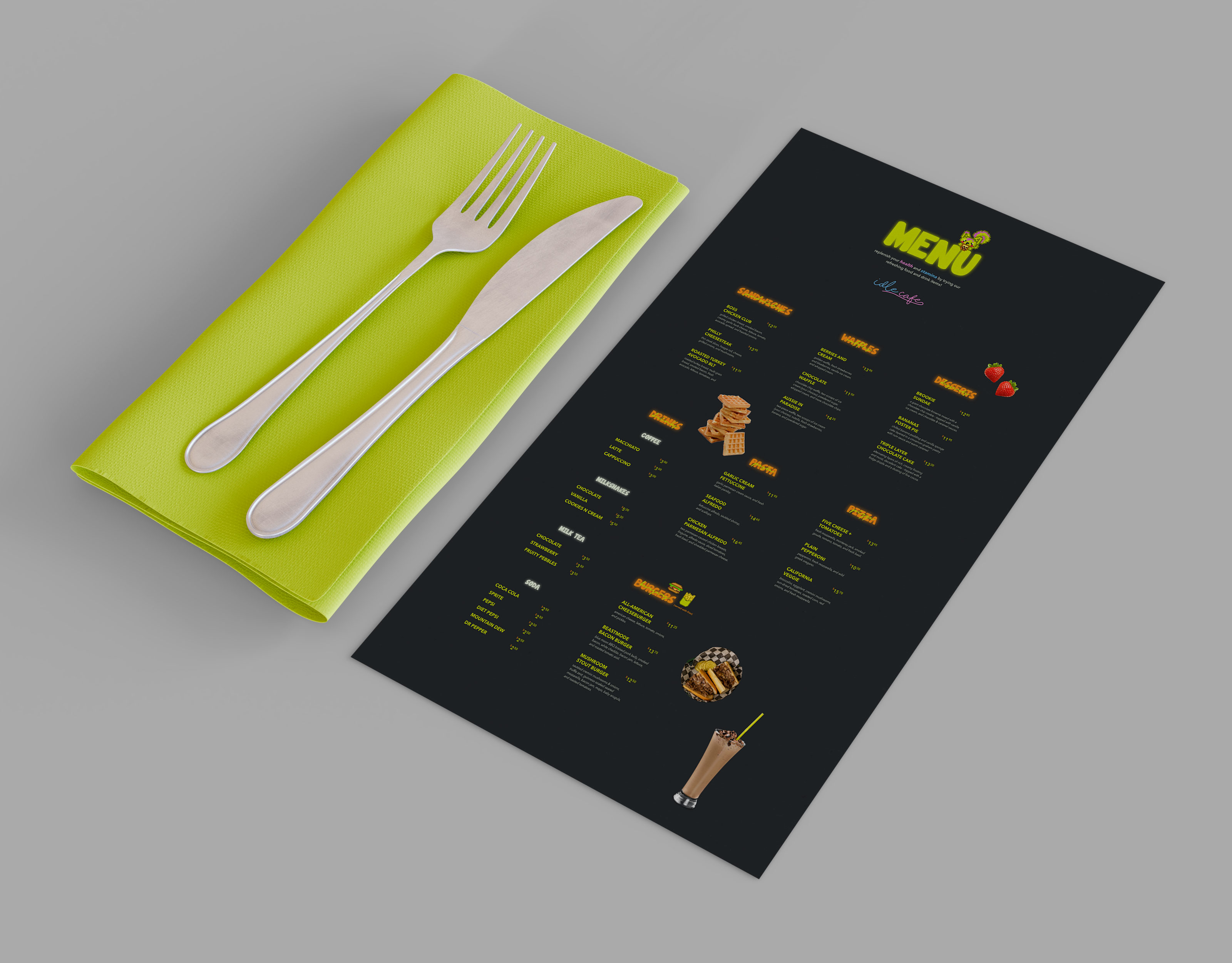 branded restaurant items