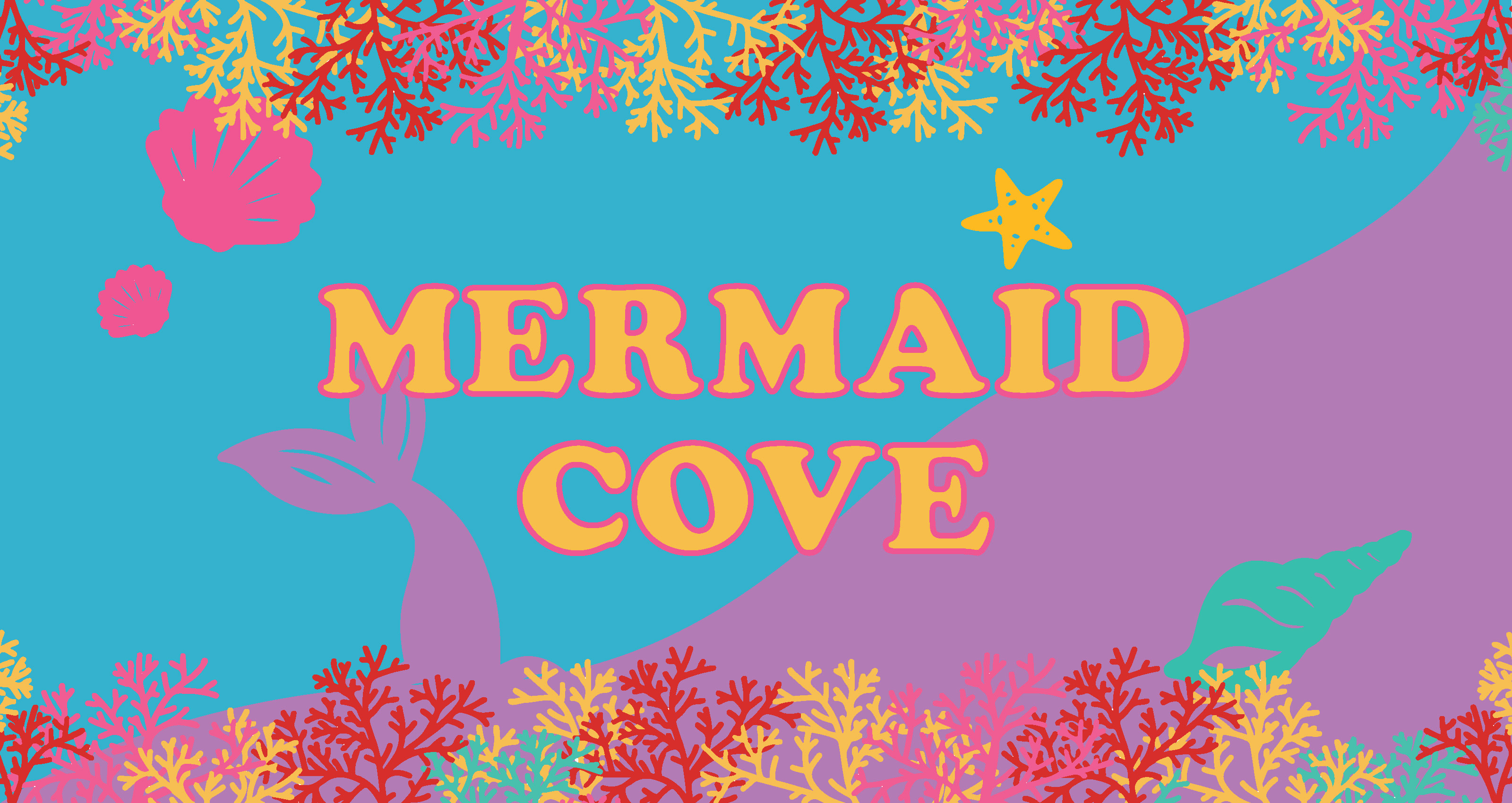 mermaid cove gift shop sign